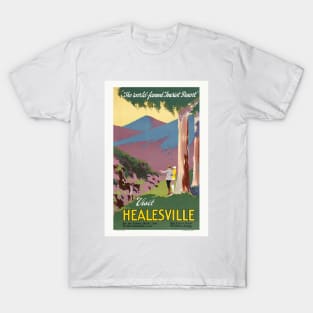 Visit Healesville Australia Vintage Poster 1927 T-Shirt